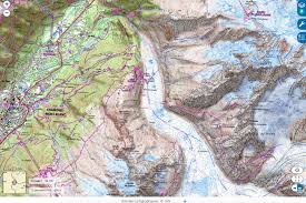 carte sentier randonnée