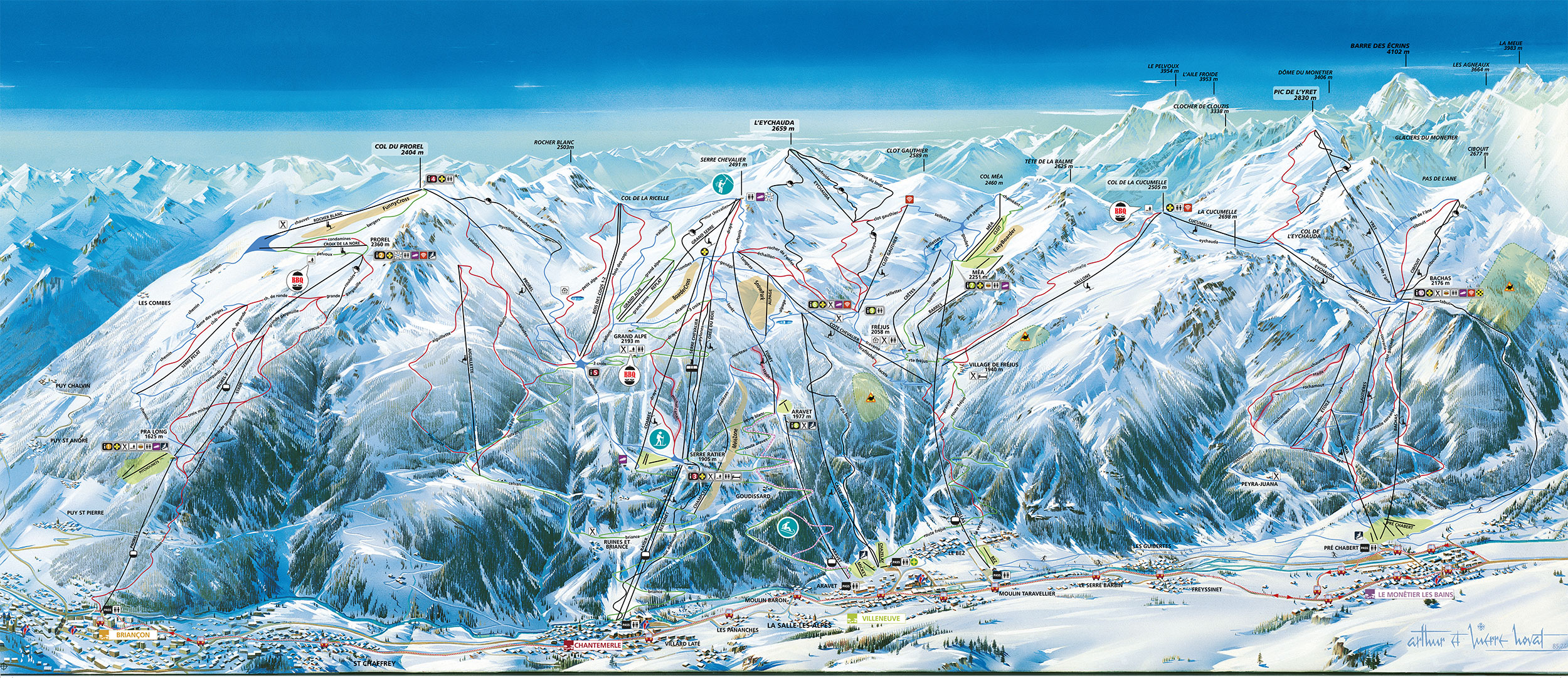 serre chevalier randonnée