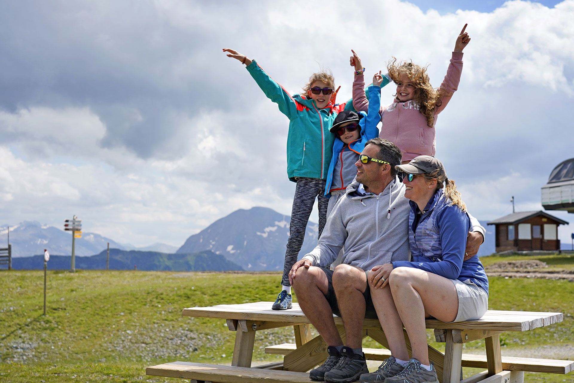 alpes été famille
