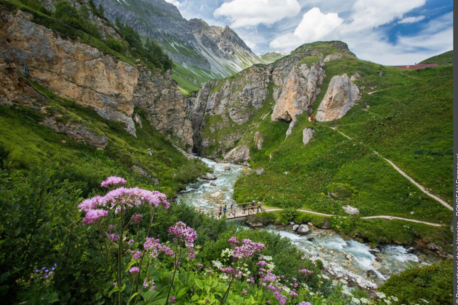 carte randonnée parc de la vanoise