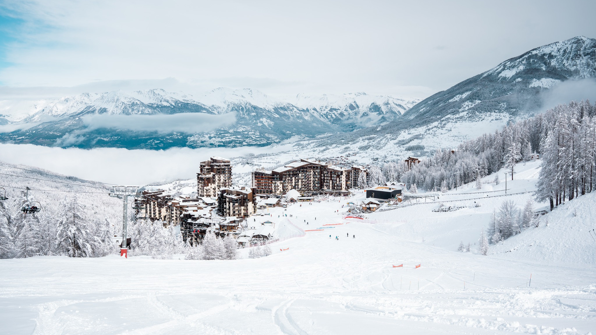 station de ski hautes alpes