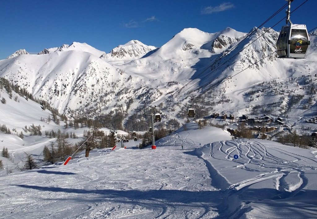 ski dans les alpes du sud