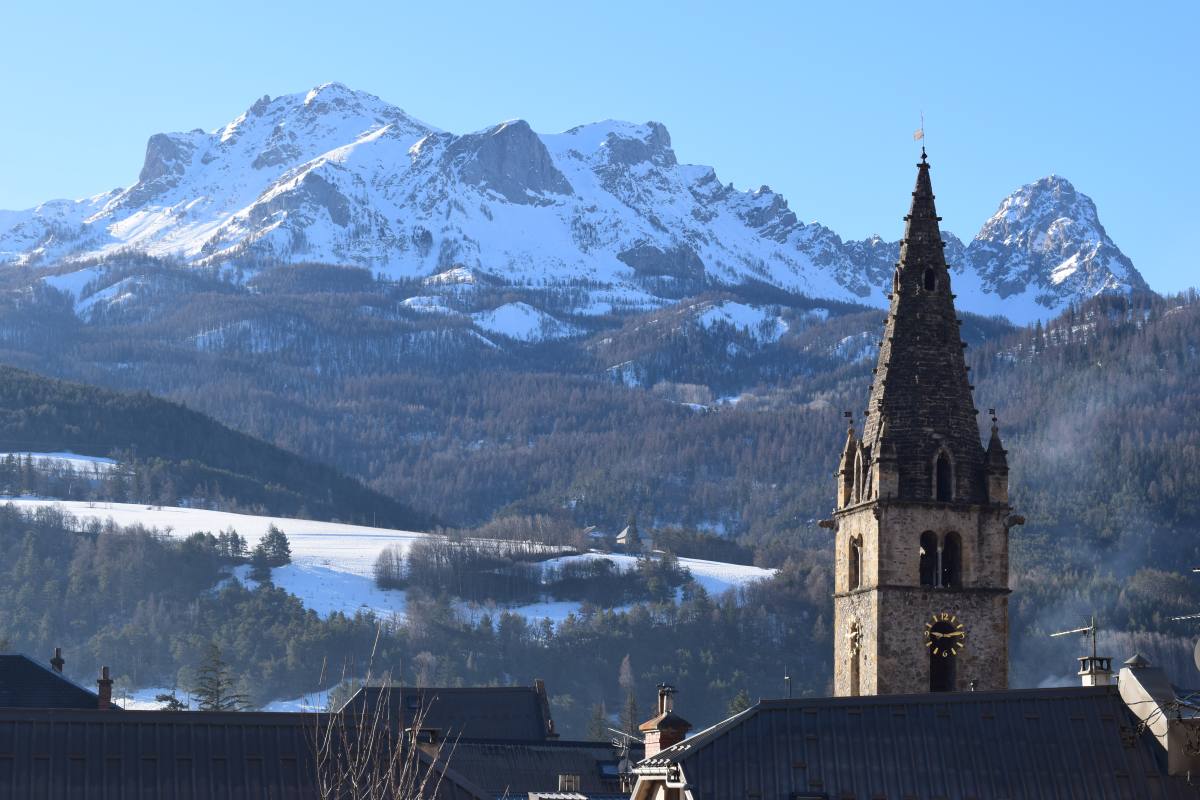 neige dans les alpes du sud
